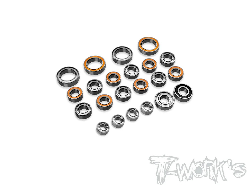T-Works - Precision Kugellager Set - für Asso RC10 B7/B7D (22 Stück)