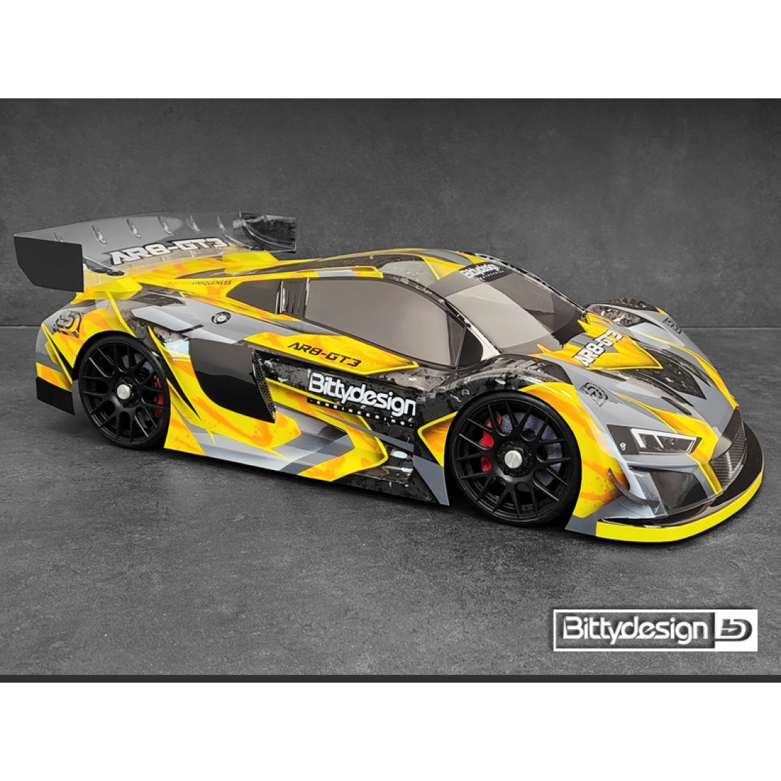 Bittydesign - AR8-GT3 1/8 GT clear body 325mm (LW | 1mm)