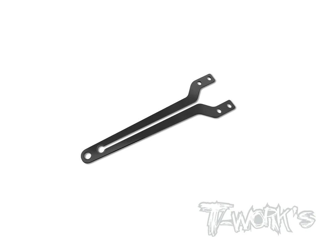 T-Works - 1.6mm Split Type Front Upper Deck Ver. 1 - für Xray X4