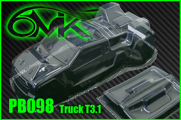 6MIK - 1/10 Truck Body fiting Asso RC10 T3.1 JC