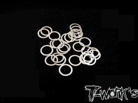 T-Works - Shim Scheiben 5 x 6.5 x 0,1mm (30 Stück)