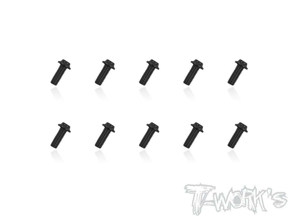 T-Works - UFO Linsenkopf Schrauben - M3x6mm (10 Stück)
