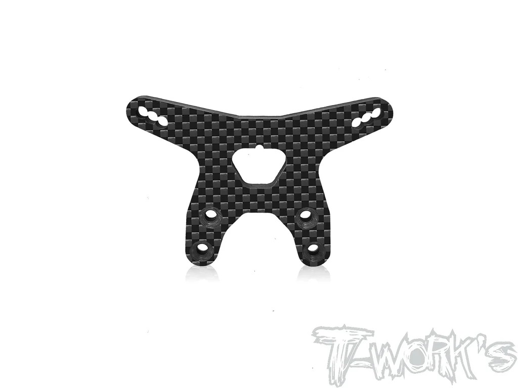 T-Works - Carbon Front Shock Tower - für Asso RC10 B7