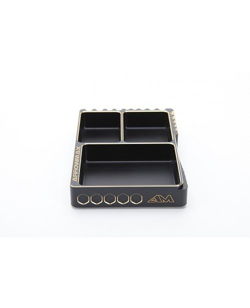 Arrowmax - Multi Alu Case für Schrauben (12x8x1,8cm) - Black Golden
