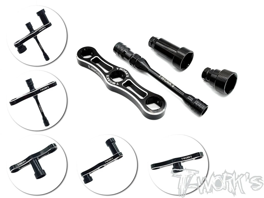 T-Works - Multi-Tool - 1/8 Offroad / Onroad / GT - Nitro / Elektro