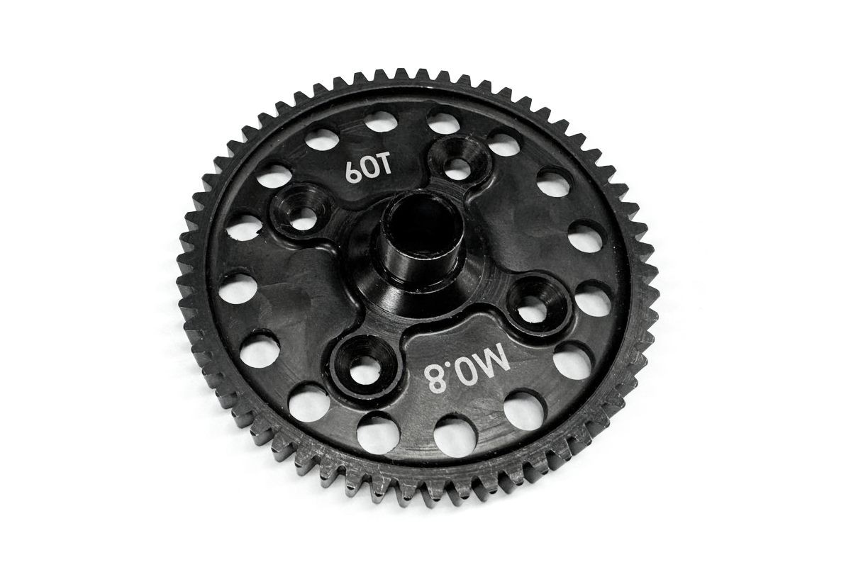 HN - M0.8 Steel Spur Gear - 60T