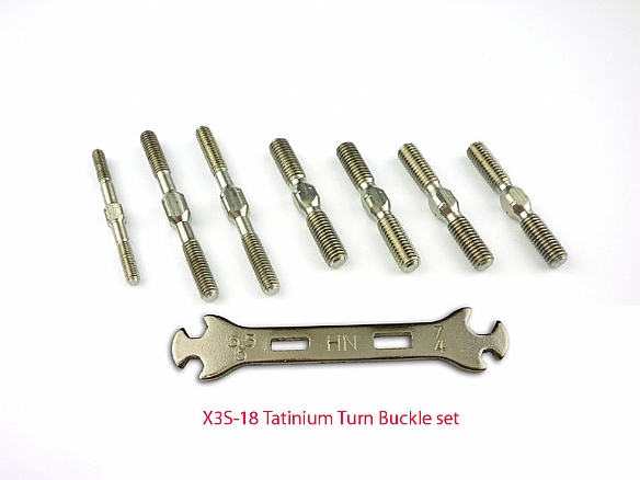 HN - Titanium Turn Buckle Set