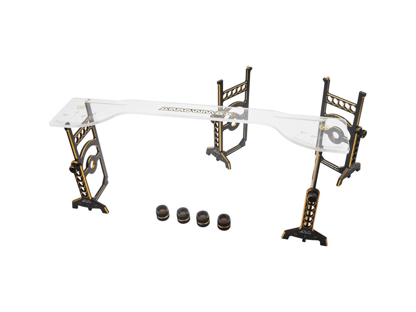 Arrowmax - Setup System - 1/8 Offroad & Truggy inkl. Tasche - Black Golden (Limited Edition)
