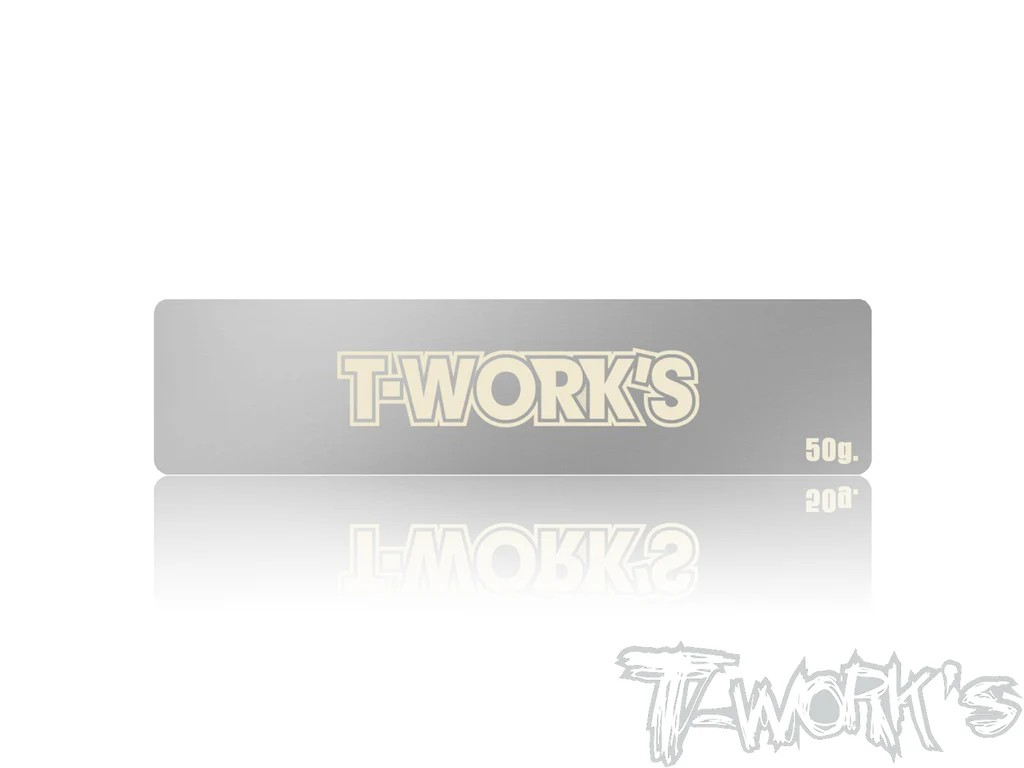 T-Works - Narrow Battery Weight 50g (34x135mm)