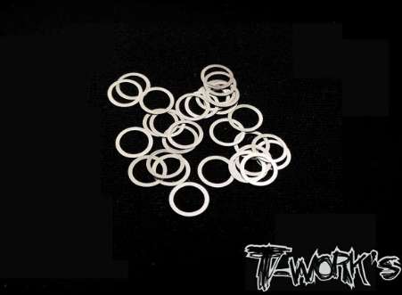 T-Works - Shim Scheiben 5 x 6.5 x 0,3mm (30 Stück)