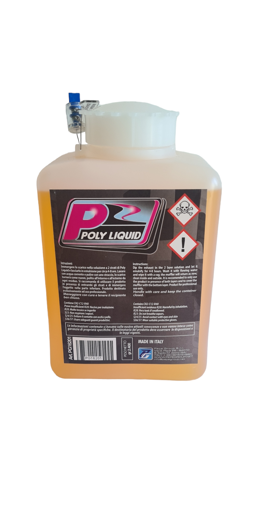 PG - POLY LIQUID Exaust cleaner - 2400g