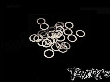 T-Works - Shim Scheiben 4 x 5.5 x 0,1mm (30 Stück)