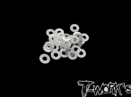 T-Works - Shim Scheiben 3,5 x 8.5 x 0,2mm (30 Stück)