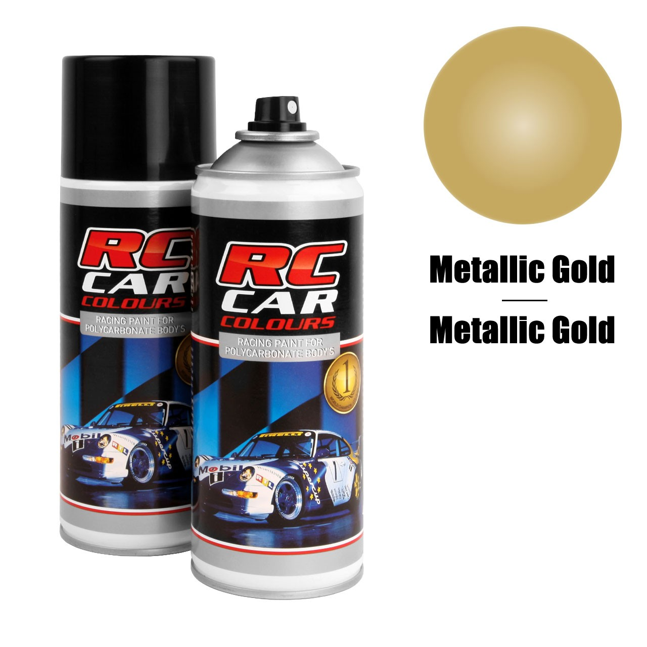 GHIANT - Nr 910 Lexan Farbe Metallic Gold 150ml