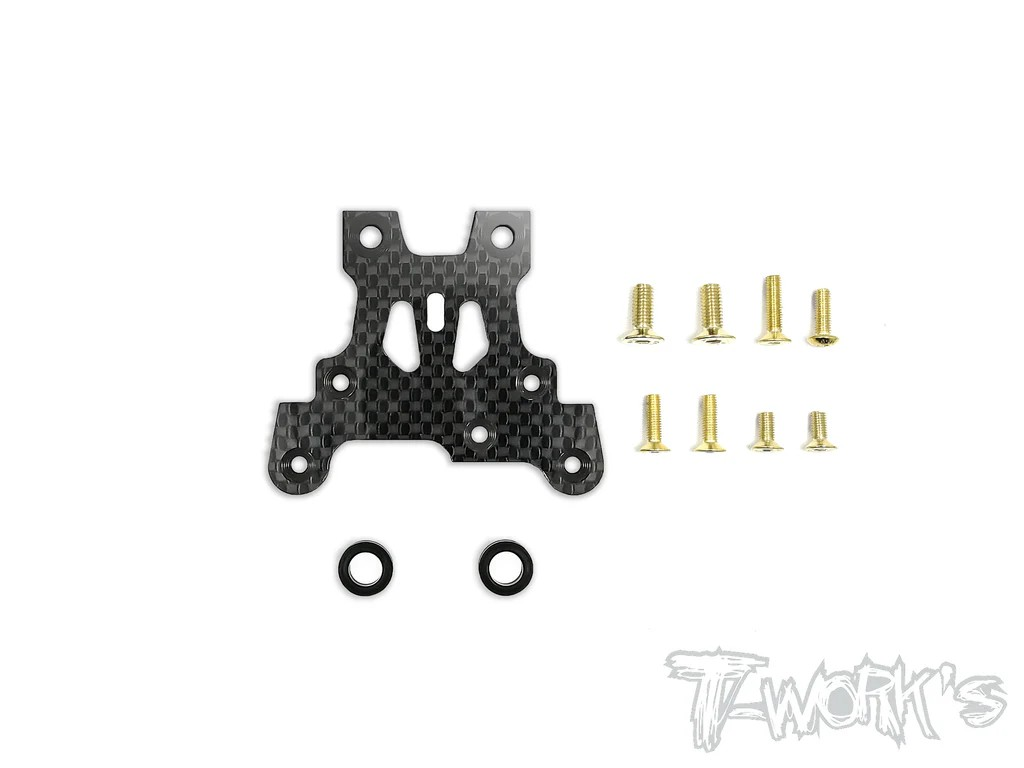 T-Works - Carbon Upper Plate - für Mugen MBX8R