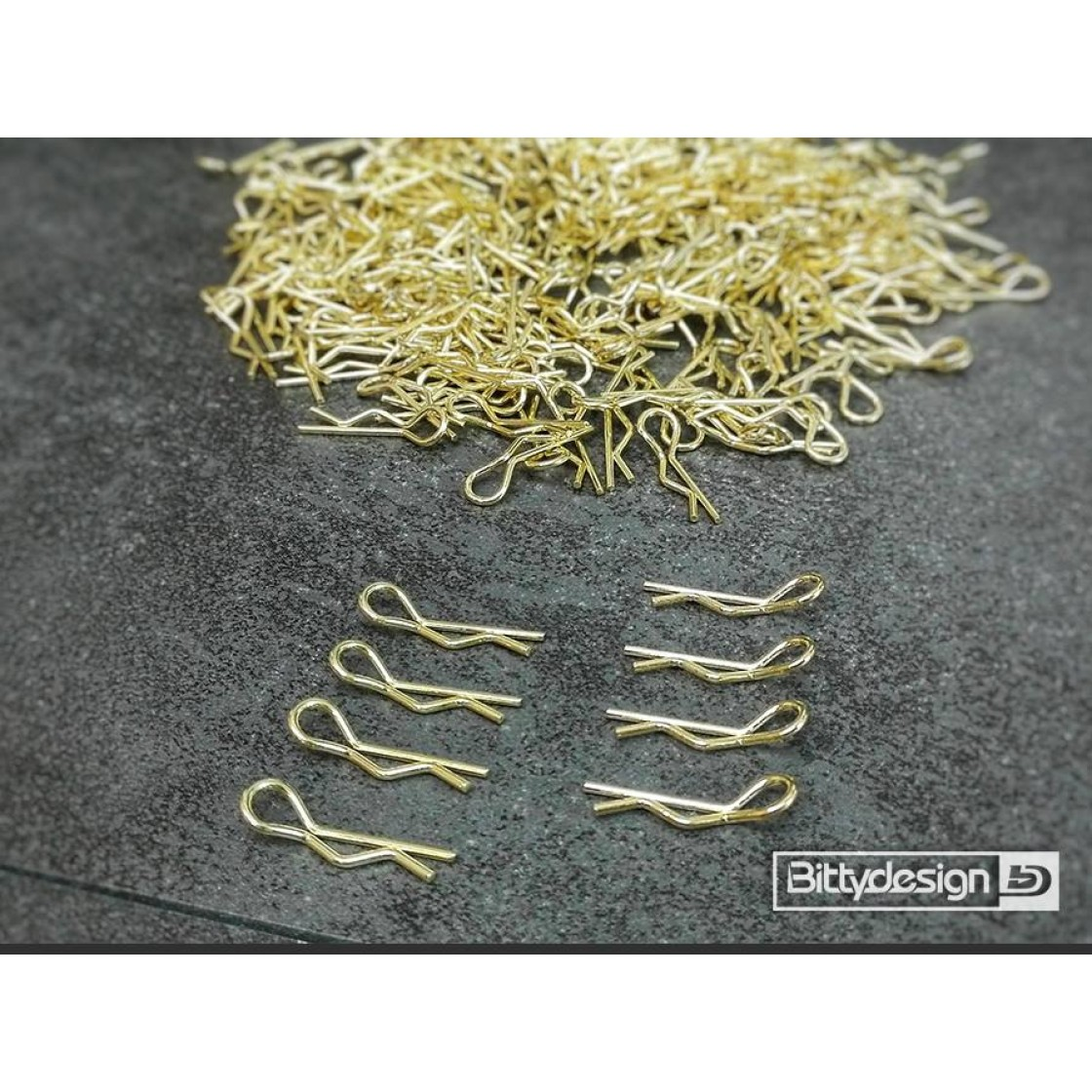 Bittydesign - Body Clips Kit - Gold - (8 Stück)