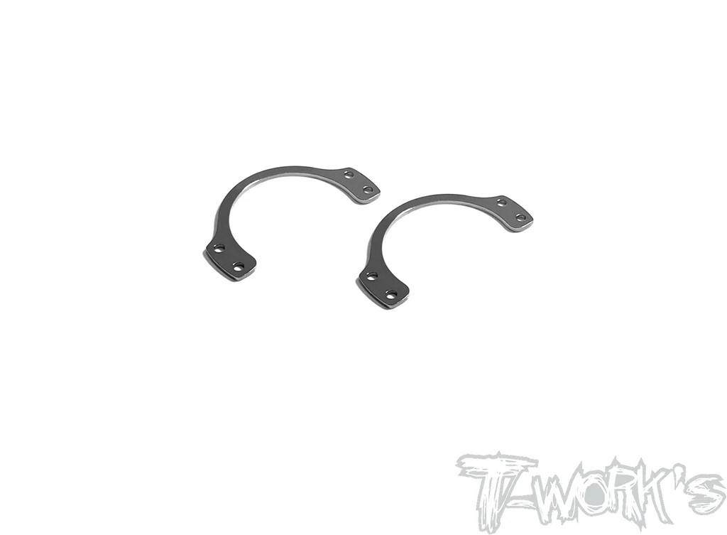 T-Works - Steel Manifold Spring Protecting Mount for 1/8 Hipex (2 pcs)