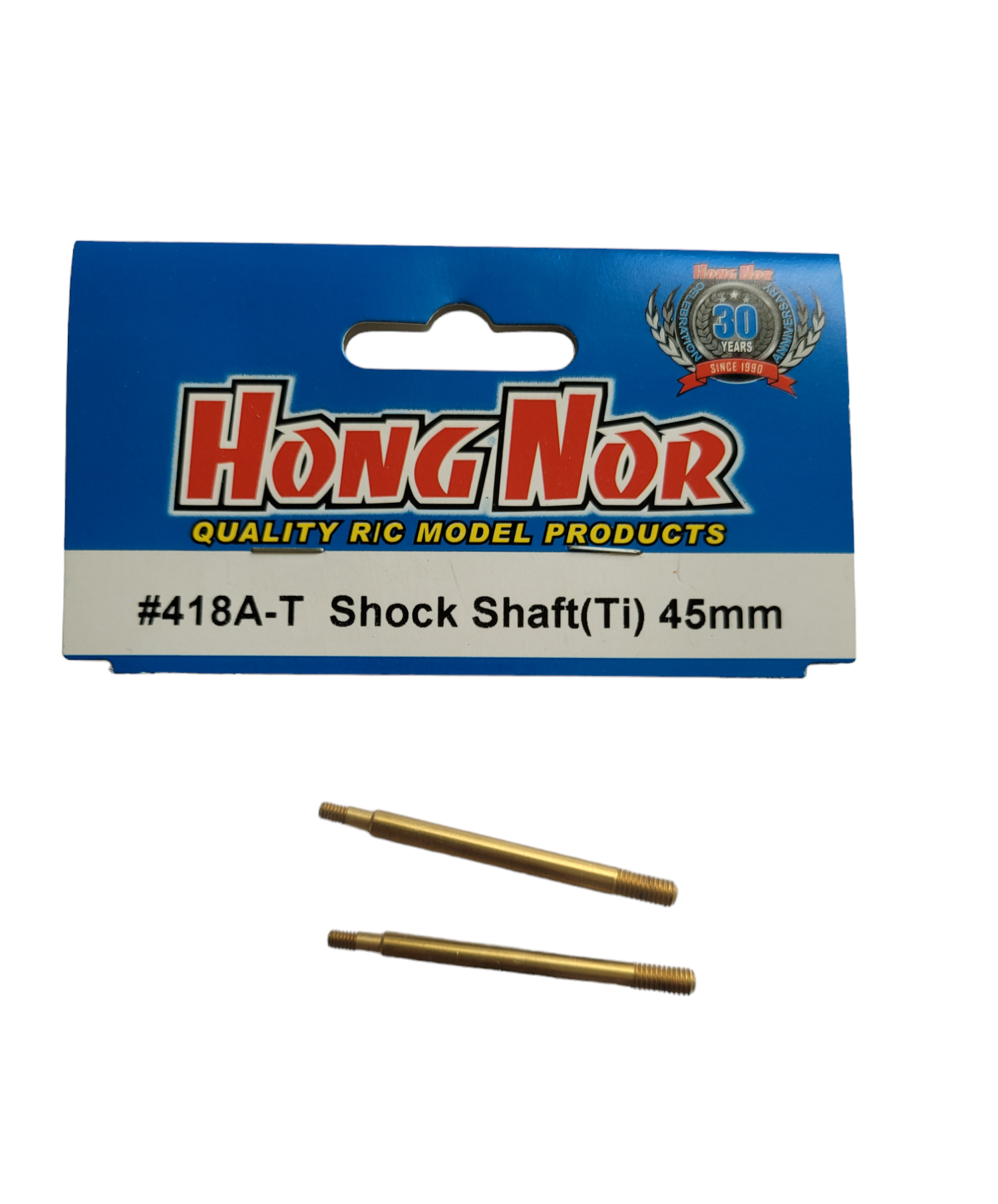 HN - GT Shock Shafts for front & rear titatium coated (2 pcs)