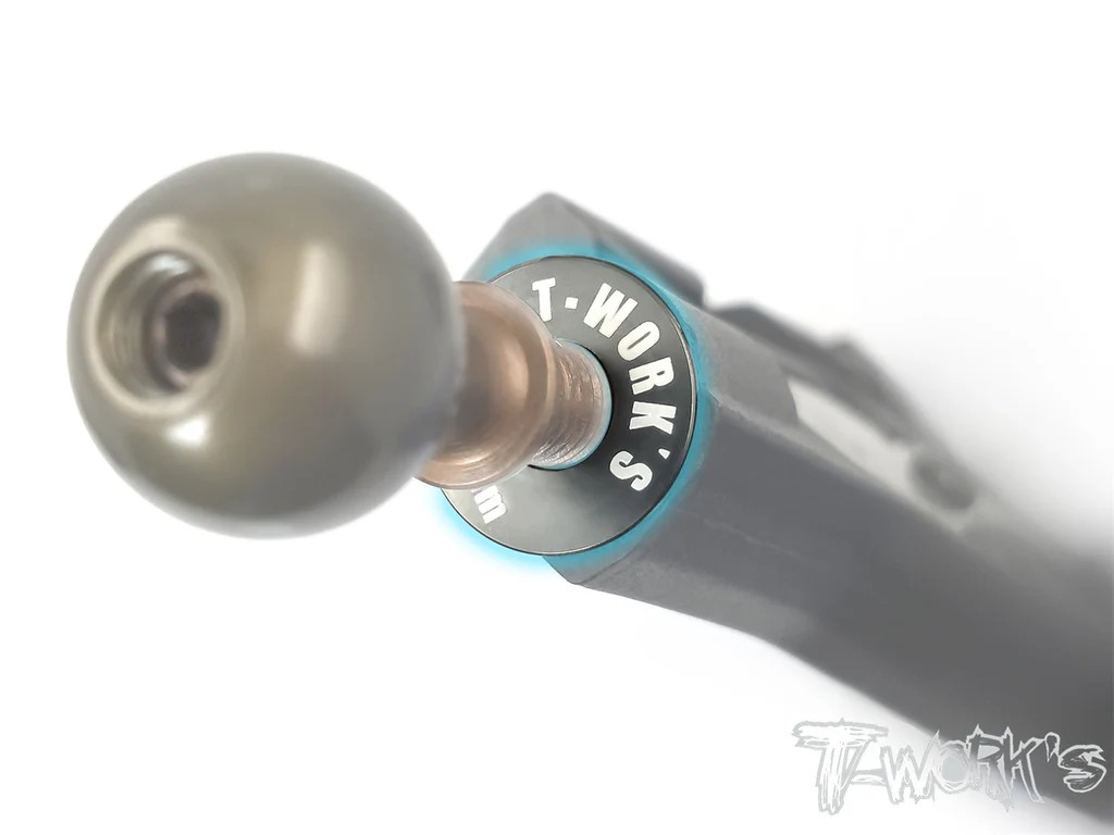 T-Works - Front Track Width Adjust Spacer - für Mugen MBX8R (8 Stück)