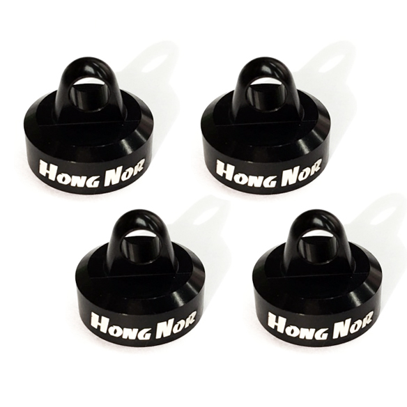 HN - 16mm Alum. Shock Cap (4 pcs)