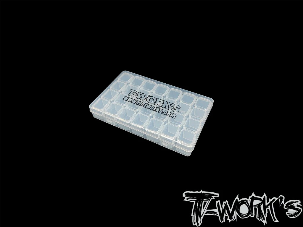 T-Works - Aufbewahrungsbox 28 Fächer (17.3 x 10.7 x 2.6cm)