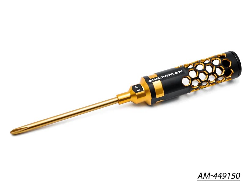 Arrowmax - Kreuz Schraubenzieher 5.0 x 110mm - Black Golden - Limited Edition