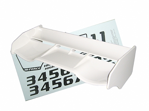 HN - 1/8 High Down Force Wing (White)