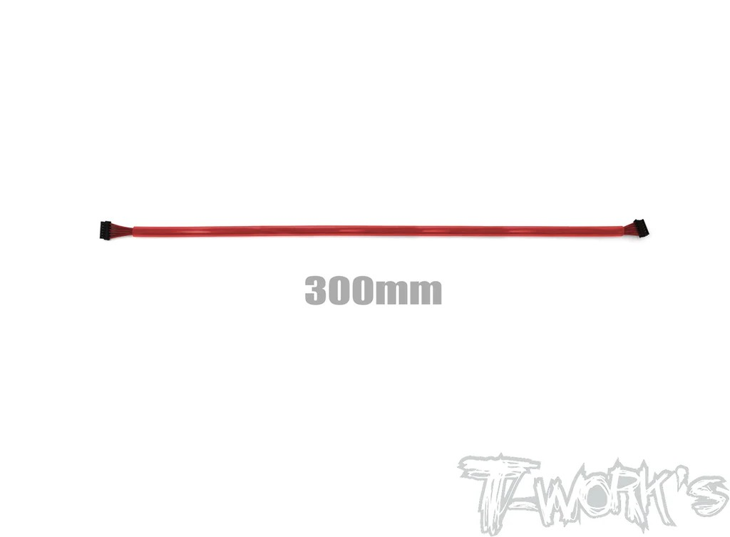 T-Works - BL Motor Sensor Kabel 300mm (Rot)