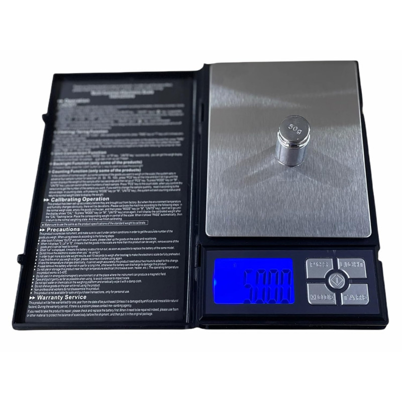 PRC - Waage inkl. Batterien (0,01g - 500g)