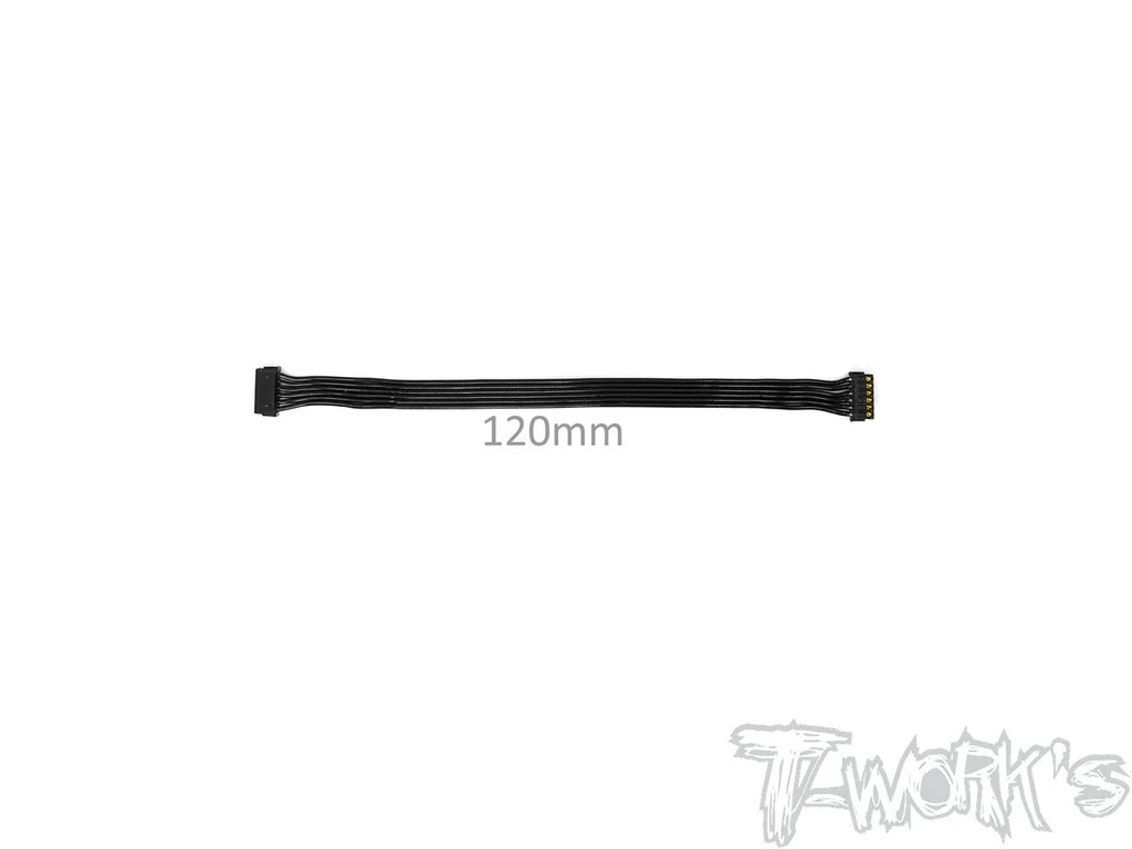 T-Works - BL Motor Sensorkabel (schwarz) 120mm