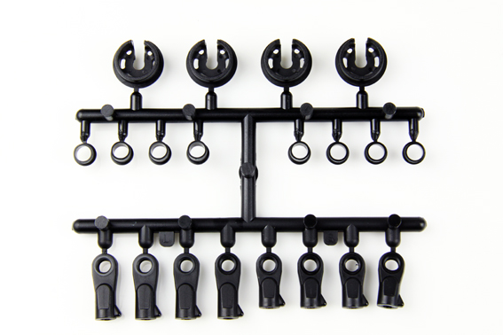 HN - Plastic Shock Parts Set