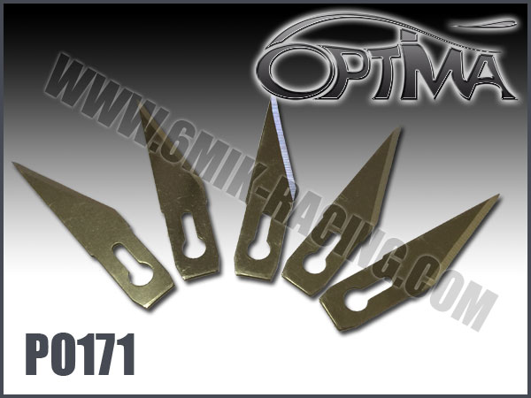 Optima - 5 blades for RC knife (PO17)