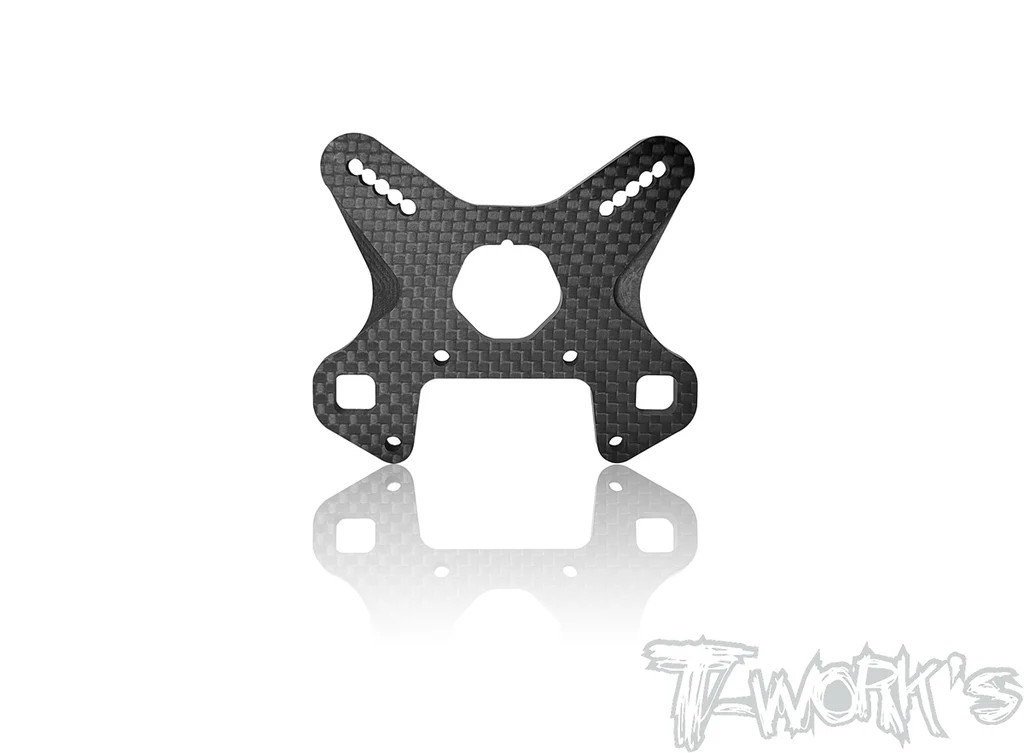 T-Works - Carbon Front Shock Tower 4mm - für Mugen MBX8R
