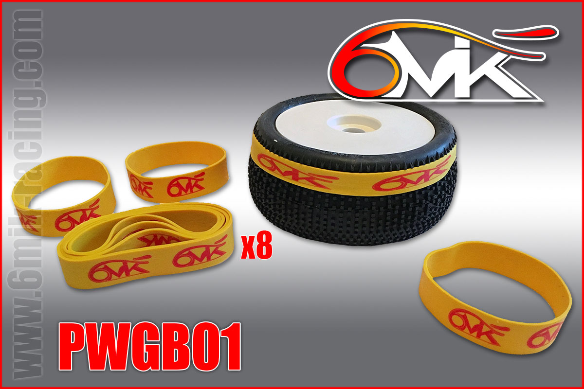 OPTIMA - Gluing-tyres band for 1/10 & 1/8 - (8 pcs)