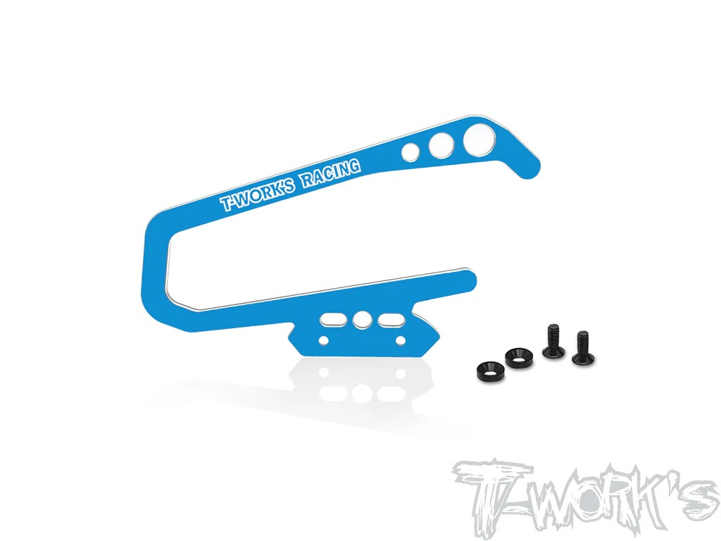 T-Works - Tuning Aluminium Tragegriff (Blau) - für FUTABA T10PX