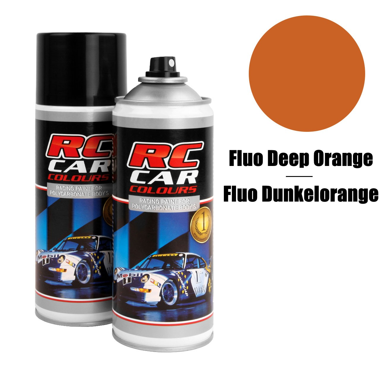 GHIANT - Nr 1011 Lexan Farbe Fluo Dunkel Orange 150ml