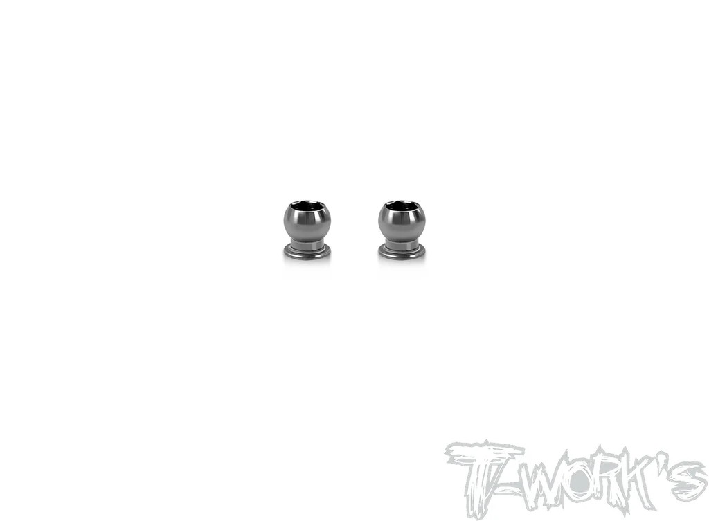 T-Works - Titan Pivot Ball - 4.9mm - 3mm Sechskant - für XRAY X4 (2 Stück)