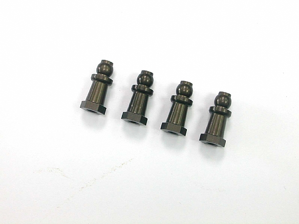 HN - Aluminium Shock Top Post/Hard Coated (4 pcs)