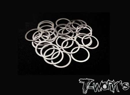 T-Works - Shim Scheiben 10 x 12 x 0,1mm (30 Stück)