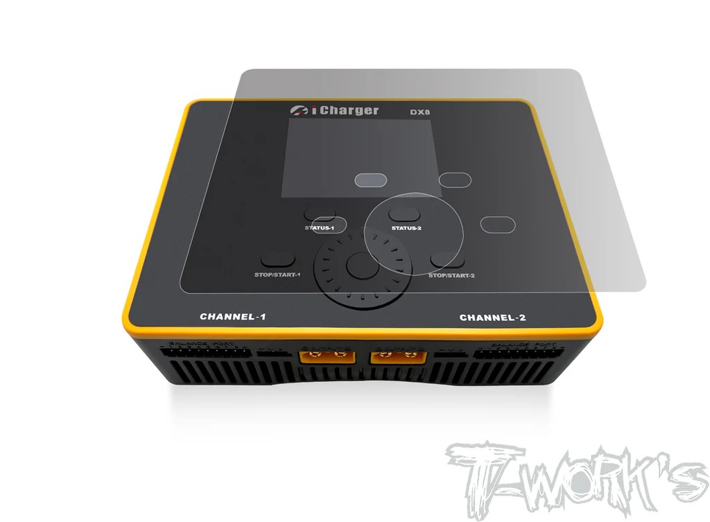 T-Works - Display Schutzfolie - für Junsi iCharger DX8 Ladegerät