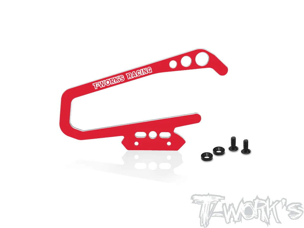 T-Works - Tuning Aluminium Tragegriff (Rot) - für FUTABA T10PX