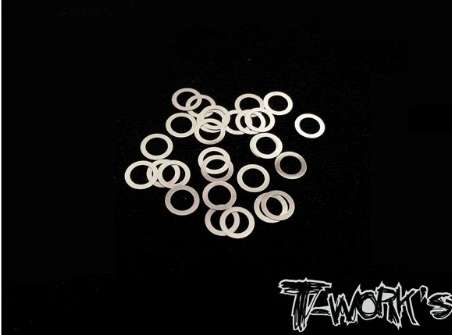 T-Works - Shim Scheiben 3 x 4.5 x 0,1mm (30 Stück)
