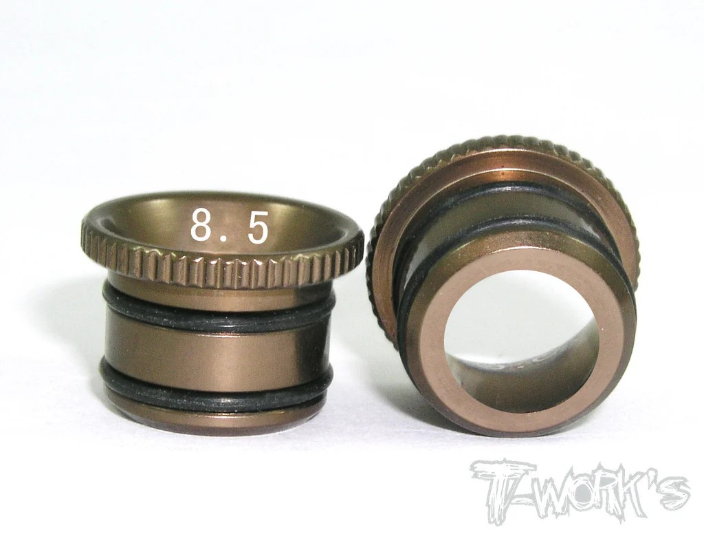 T-Works - Vergaser Einsatz - 8,5mm (für O.S./ Novarossi / Alpha / Go Motoren)