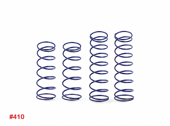 HN - 16mm Shocks Spring, Blue/Hard (F:1.5x68x7.25T R:1.5x85x9.5T)