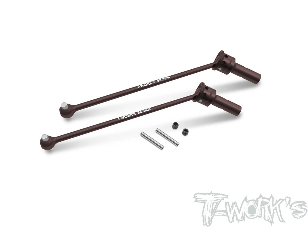 T-Works - Steel - Front 98,9mm - CVD Set (2 Stück) - for GT