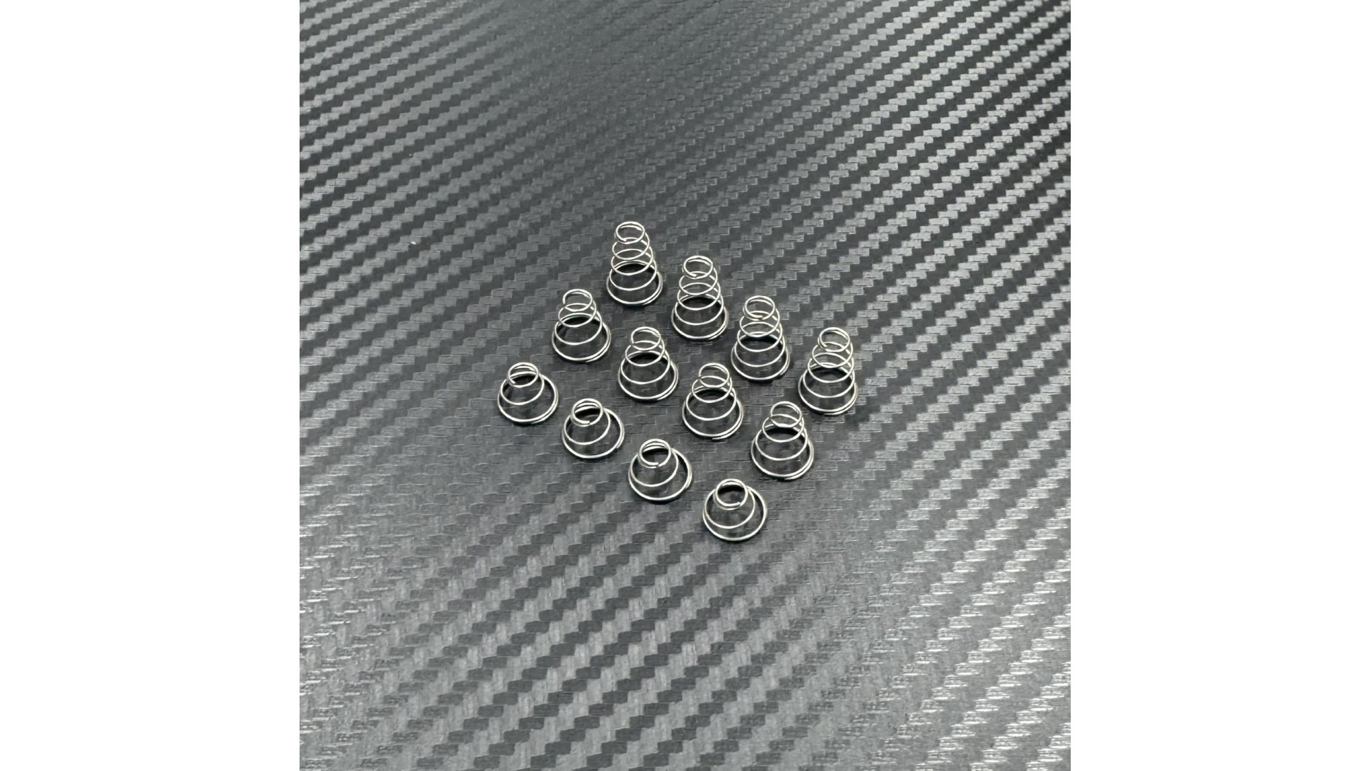 IS - Full Set, Short, Medium & Long (each 4 pcs) Internal Shock Springs for 3.5mm Shaft (12 pcs Set