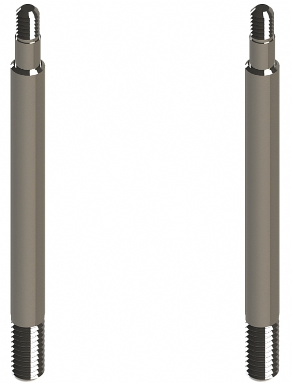 HN - Shock Shaft, Front 45mm (2 pcs)