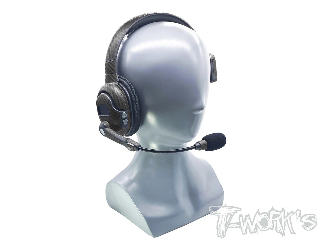 T-Works - Aufkleberbogen - 3D Carbon - für Smartcom Headset (2 Bögen)