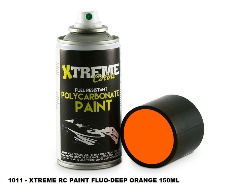 Xtreme - RC Lexan Farbe - Fluo Deep Orange - 150ml
