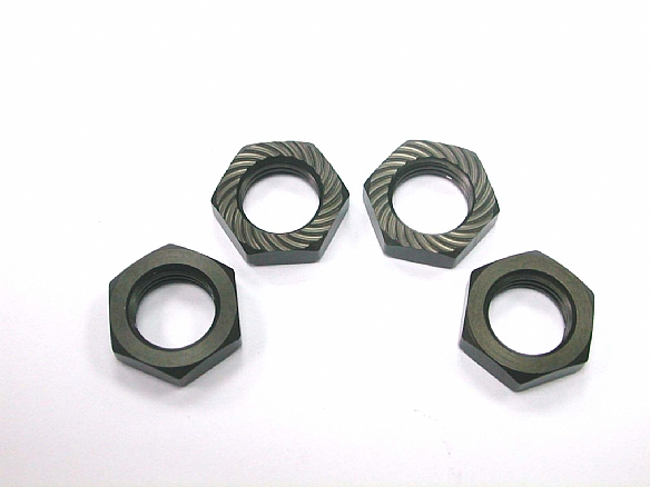 HN - 17mm Self-Lock Wheel Nut/P1.25 (4pcs) (Total 7,2g)